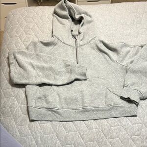 Scuba Oversized Half-Zip Hoodie